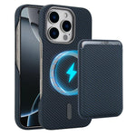 Carbon Fiber MagSafe Magnetic Card Holder Phone Case, For iPhone 17 Pro Max, For iPhone 17 Pro, For iPhone 17, For iPhone Air, For iPhone 16 Pro Max, iPhone 16 Pro, For iPhone 16 Plus, For iPhone 16, For iPhone 15 Pro Max