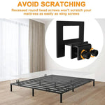 6pcs / Set Anti-slip Mattress Baffles For Metal Bed Frame Fasteners Slide Limiter