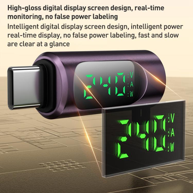 240W Type-C to Type-C Digital Display Adapter with Switch