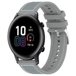 xDfind Hybrid Nylon Braid Silicone Watch Band, 20mm For Honor Watch SE / MagicWatch 2 42mm
