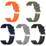 xDfind Hybrid Nylon Braid Silicone Watch Band, For Samsung Galaxy Watch Ultra/Ultra 2025 22mm, For Samsung Galaxy Watch 7 / 6 / 5 / FE 20mm