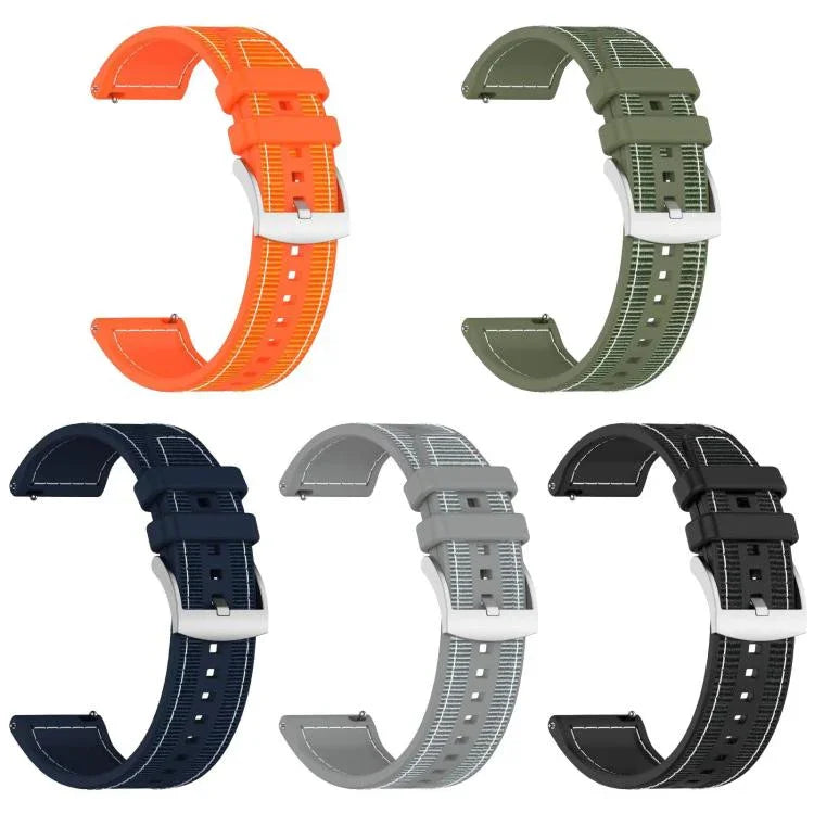 xDfind Hybrid Nylon Braid Silicone Watch Band, For Apple Watch 42 / 44 / 45 / 46 / 49mm 22mm, For Apple Watch 38 / 40 / 41 / S10 42mm 20mm