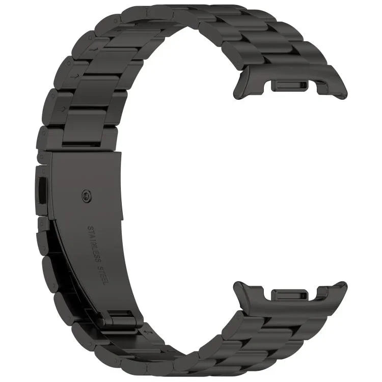 Tri-beads Flat Buckle Titanium Alloy Watch Band, For Samsung Galaxy Watch8 / Watch8 Classic, For Samsung Galaxy Fit3 / SM-R390