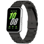 Tri-beads Flat Buckle Titanium Alloy Watch Band, For Samsung Galaxy Watch8 / Watch8 Classic, For Samsung Galaxy Fit3 / SM-R390