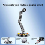 360 Degree Rotating Adhesive Magnetic Car Holder, 3-folding, 2-folding