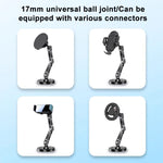 360 Degree Rotating Adhesive Magnetic Car Holder, 3-folding, 2-folding