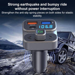 BC95 Car Bluetooth Hands-free Calling PD36W Fast Charging Car Voltage Monitoring, BC95