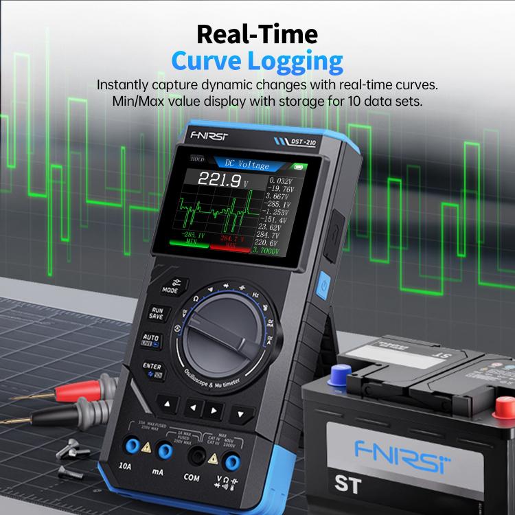 FNIRSI DST201 3 in 1 Digital Multimeter Oscilloscope