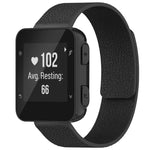 xDfind Litchi Texture Magnetic Silicone Watch Band, For Garmin Forerunner 35/30/35J 20mm