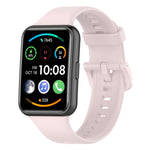 xDfind Quick Release Solid Color Silicone Watch Band, For Huawei Watch Fit 2