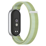 xDfind Metal Connector Nylon Braided Loop Watch Band, For Xiaomi Smart Band 10 / 9 / 8 / NFC