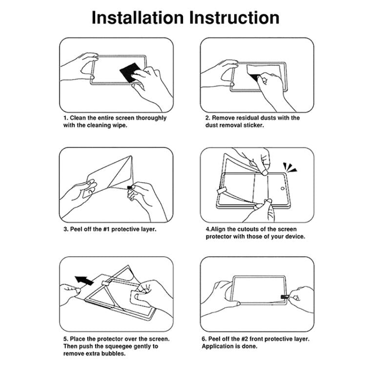 Matte Paperfeel Screen Protector, For Huawei MatePad Pro 13.2, For Huawei MatePad 11.5 2023 / Air 11.5, For Huawei MatePad SE 11 2024