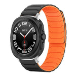 xDfind Magnetic Silicone Watch Band, For Samsung Galaxy Watch Ultra / Ultra 2025, For Samsung Galaxy Watch8 / 8 Classic, For Samsung Galaxy Watch 7 / 6 / 5 / FE