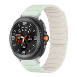 xDfind Magnetic Silicone Watch Band, For Samsung Galaxy Watch Ultra / Ultra 2025, For Samsung Galaxy Watch8 / 8 Classic, For Samsung Galaxy Watch 7 / 6 / 5 / FE