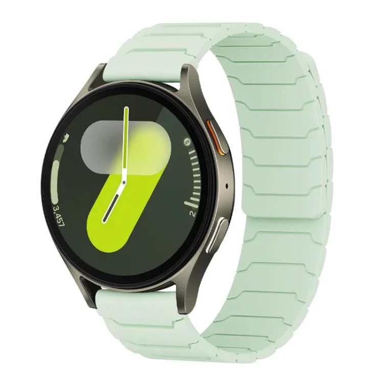 xDfind Magnetic Silicone Watch Band, For Samsung Galaxy Watch Ultra / Ultra 2025, For Samsung Galaxy Watch8 / 8 Classic, For Samsung Galaxy Watch 7 / 6 / 5 / FE