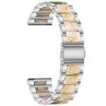xDfind Three Beads Metal Resin Watch Band, 14mm, 18mm, 20mm, 22mm