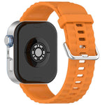 xDfind Silver Buckle Solid Color Silicone Watch Band, For Huawei Watch Fit4 Pro / Fit4 / Fit3