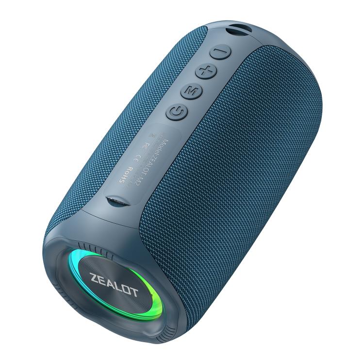 Zealot M2 8W Portable Outdoor RGB Bluetooth Speaker, without Microphone