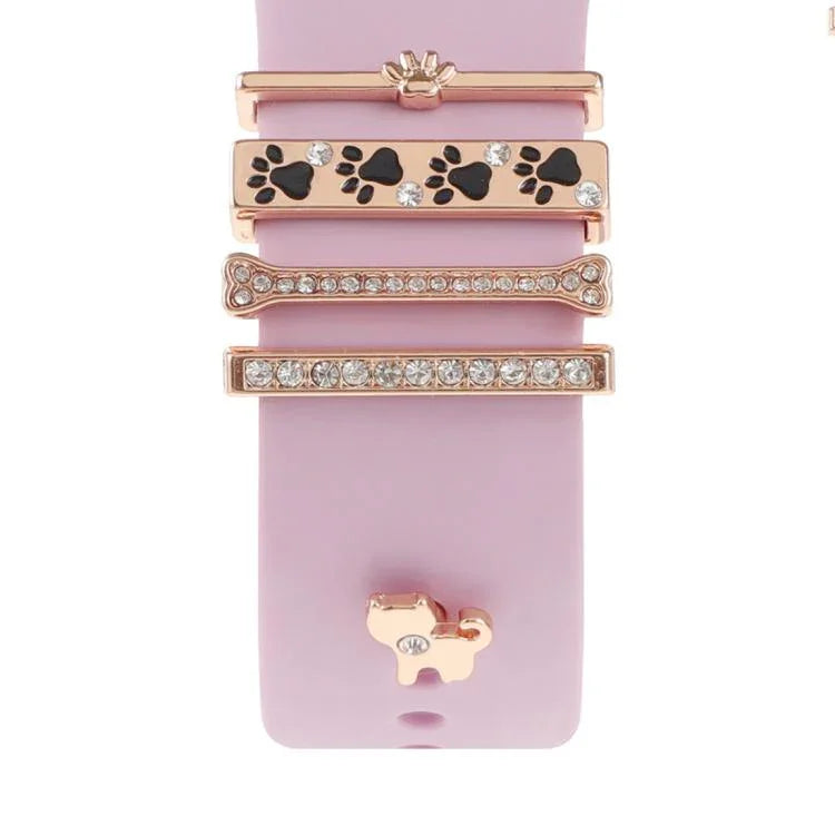 Smart Watch Band Decorative Ring Metal Accessories