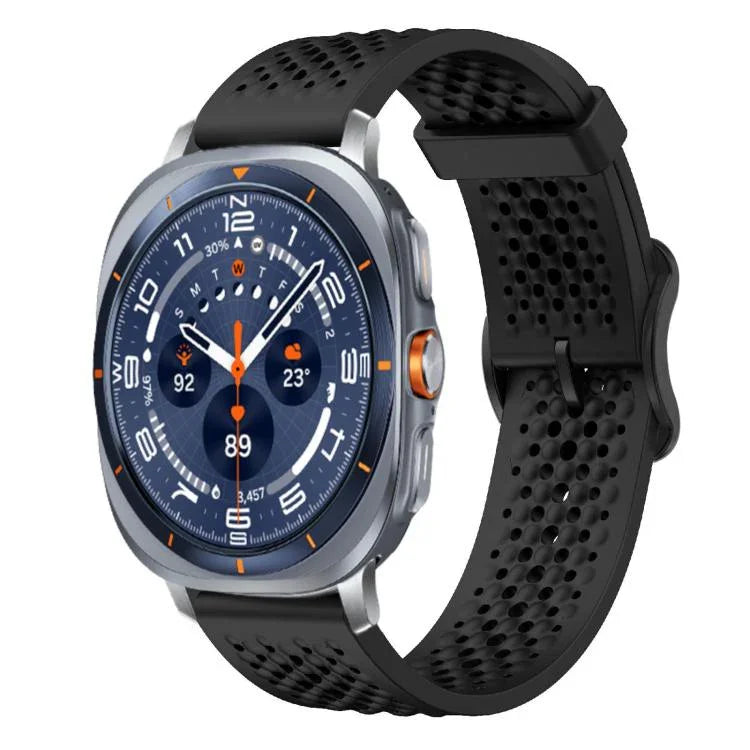 xDfind Breathable Silicone Watch Band, For Samsung Galaxy Watch Ultra / Ultra 2025, For Samsung Galaxy Watch8 / 8 Classic, For Samsung Galaxy Watch 7 / 6 / 5 / FE