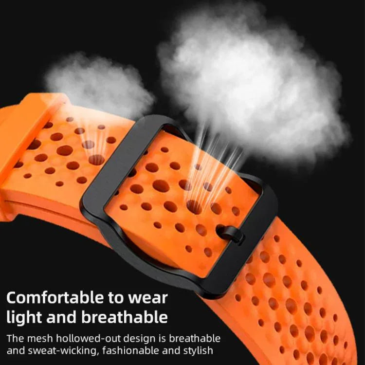 xDfind Breathable Silicone Watch Band, For Samsung Galaxy Watch Ultra / Ultra 2025, For Samsung Galaxy Watch8 / 8 Classic, For Samsung Galaxy Watch 7 / 6 / 5 / FE