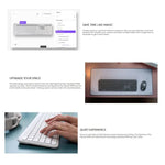 Logitech MK950 Wireless Slim Bluetooth Keyboard and Mouse Set