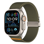 xDfind Parachute Buckle Stretch Nylon Watch Band, For Apple Watch 42 / 44 / 45 / 46 / 49mm, For Apple Watch 38 / 40 / 41 / S10 42mm