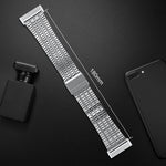 xDfind Seven Beads Buckle Stainless Steel Watch Band, For Fitbit Versa 4 / 3 / Sense 2 / Sense