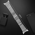 xDfind Seven Beads Buckle Stainless Steel Watch Band, For Google Pixel Watch 4 / Watch 3 45mm, For Google Pixel Watch 4 / 3 / 2 / 1 41mm