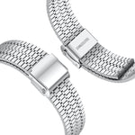 xDfind Seven Beads Buckle Stainless Steel Watch Band, For Garmin Fenix 8 / 7X / 6X / 5X 26mm, For Garmin Fenix 8 / 7 / 6 / 5 22mm