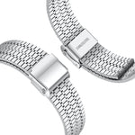 xDfind Seven Beads Buckle Stainless Steel Watch Band, For Samsung Galaxy Watch Ultra / Ultra 2025, For Samsung Galaxy Watch8 / 8 Classic, For Samsung Galaxy Watch 7 / 6 / 5 / FE