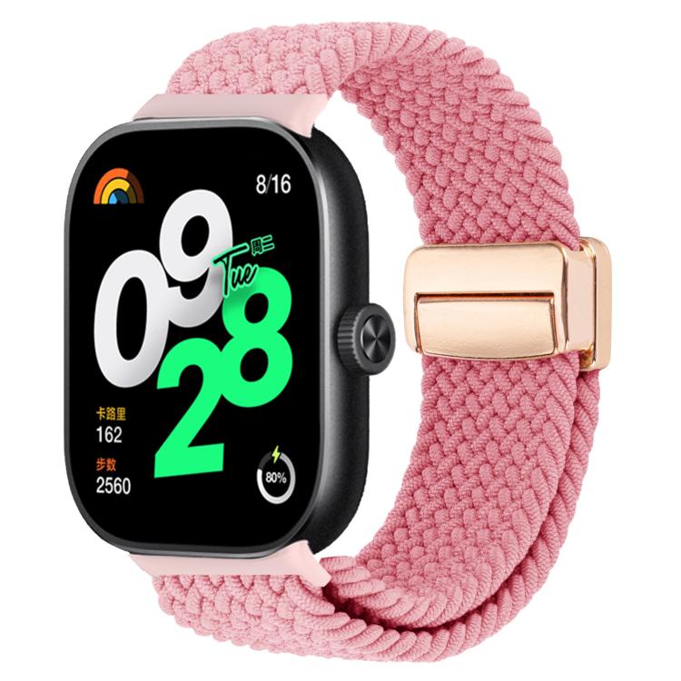 xDfind Magnetic Buckle Nylon Braid Loop Watch Band, For Xiaomi Band 9 Pro/8 Pro/Redmi Watch6/5/4