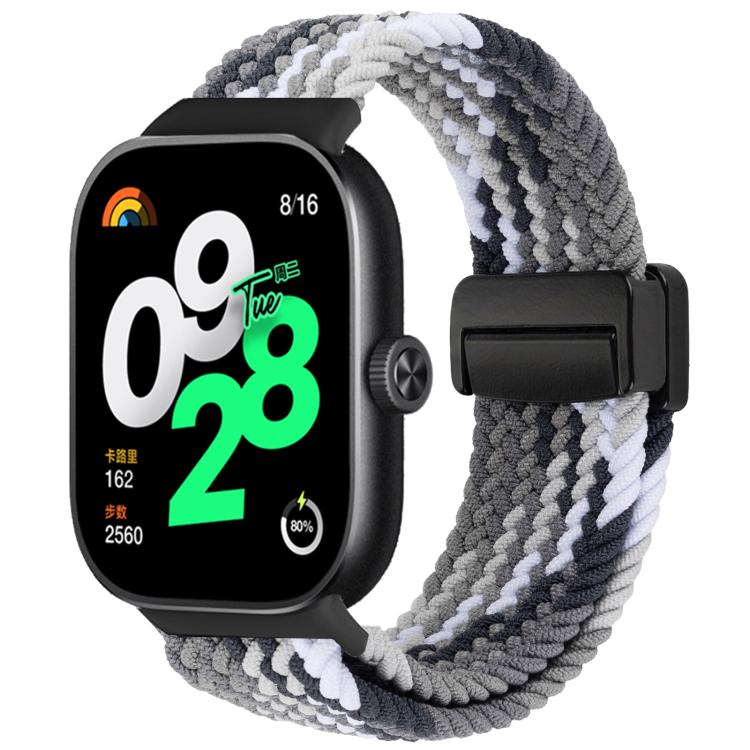 xDfind Magnetic Buckle Nylon Braid Loop Watch Band, For Xiaomi Band 9 Pro/8 Pro/Redmi Watch6/5/4