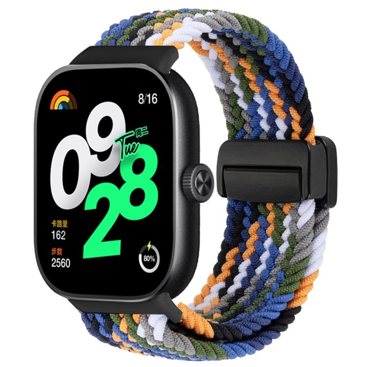 xDfind Magnetic Buckle Nylon Braid Loop Watch Band, For Xiaomi Band 9 Pro/8 Pro/Redmi Watch6/5/4