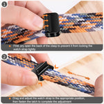 xDfind Magnetic Buckle Nylon Braid Loop Watch Band, For Xiaomi Band 9 Pro/8 Pro/Redmi Watch6/5/4
