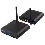 Measy AV550 5.8GHz Wireless Audio / Video Transmitter and Receiver with Infrared Return Function, Distance: 500m, AV550 Black