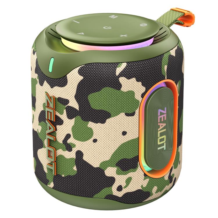 Zealot M1 30W Portable Outdoor IPX6 RGB Stereo Bluetooth Speaker
