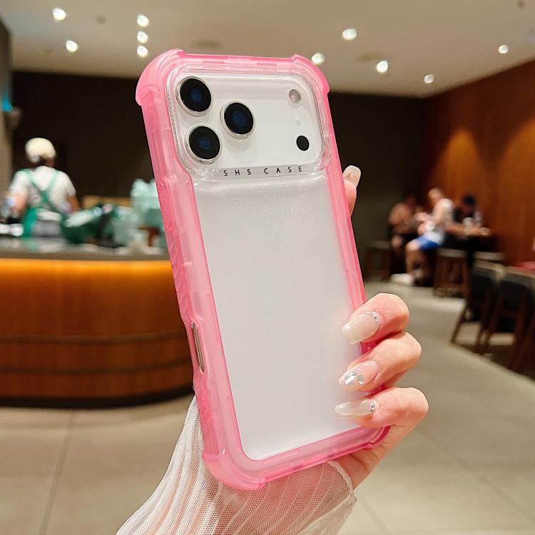 Transparent Matte TPU Hybrid PC 3-in-1 Phone Case, For iPhone 17 Pro Max, For iPhone 17 Pro
