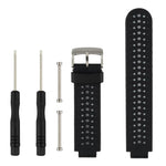 xDfind Two-color Silicone Watch Band with Tool, For Garmin Forerunner 235/220/620/630/230/735