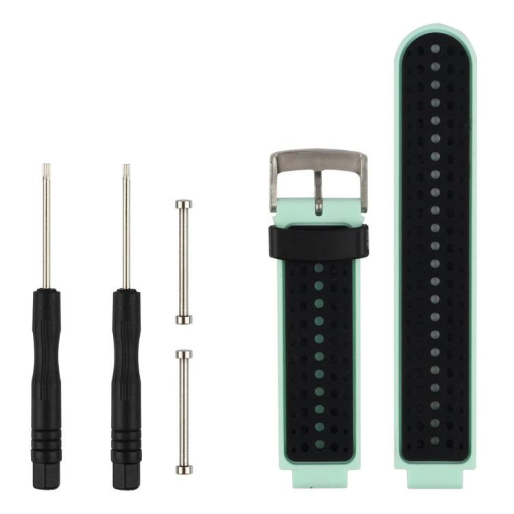 xDfind Two-color Silicone Watch Band with Tool, For Garmin Forerunner 235/220/620/630/230/735