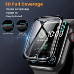 Buckle Loop Nylon Watch Band with 3D Curved Film, For Apple Watch Series 45mm