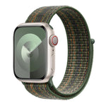 Basic Nylon Loop Watch Band with 3D Curved Film, For Apple Watch Series 10 46mm, For Apple Watch Series 10 42mm, For Apple Watch Series 44mm