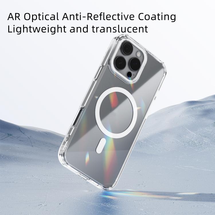 ABEEL MagSafe Magnetic Color Ring Anti-scratch Transparent Phone Case, For iPhone 13 Pro Max, For iPhone 13 Pro, For iPhone 13