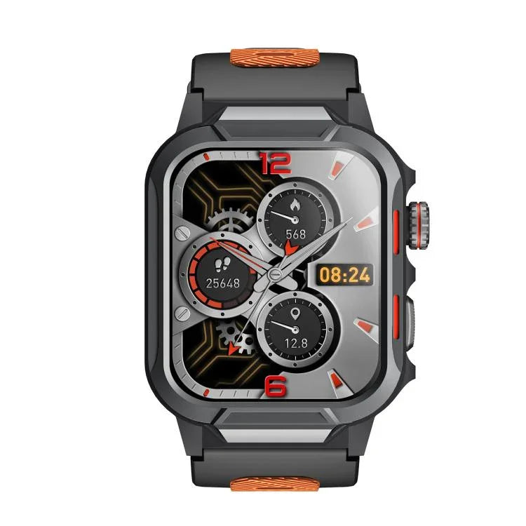 GTS9 1.96 inch TFT Screen Outdoor Rugged Smart Watch 3ATM Waterproof