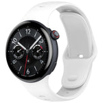 xDfind Silver Buckle Pure Color Silicone Watch Band, For vivo Watch 5