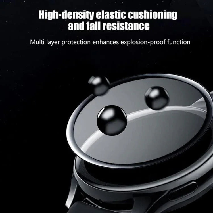 Marine Loop Nylon Watch Band with 3D Curved Film, For Samsung Galaxy Watch Ultra 2025, For Samsung Galaxy Watch Ultra 47mm
