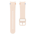Plain Stitching Silicone Watch Band with 3D Curved Film, For Samsung Galaxy Watch6 44mm, For Samsung Galaxy Watch6 40mm, For Samsung Galaxy Watch6 Classic 43mm, For Samsung Galaxy Watch5 44mm