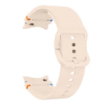 Plain Stitching Silicone Watch Band with 3D Curved Film, For Samsung Galaxy Watch4 Active 40mm, For Samsung Galaxy Watch4 Active 44mm