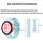 Plain Stitching Silicone Watch Band with 3D Curved Film, For Samsung Galaxy Watch5 Pro 45mm, For Samsung Galaxy Watch5 40mm, For Samsung Galaxy Watch4 44mm, For Samsung Galaxy Watch4 40mm