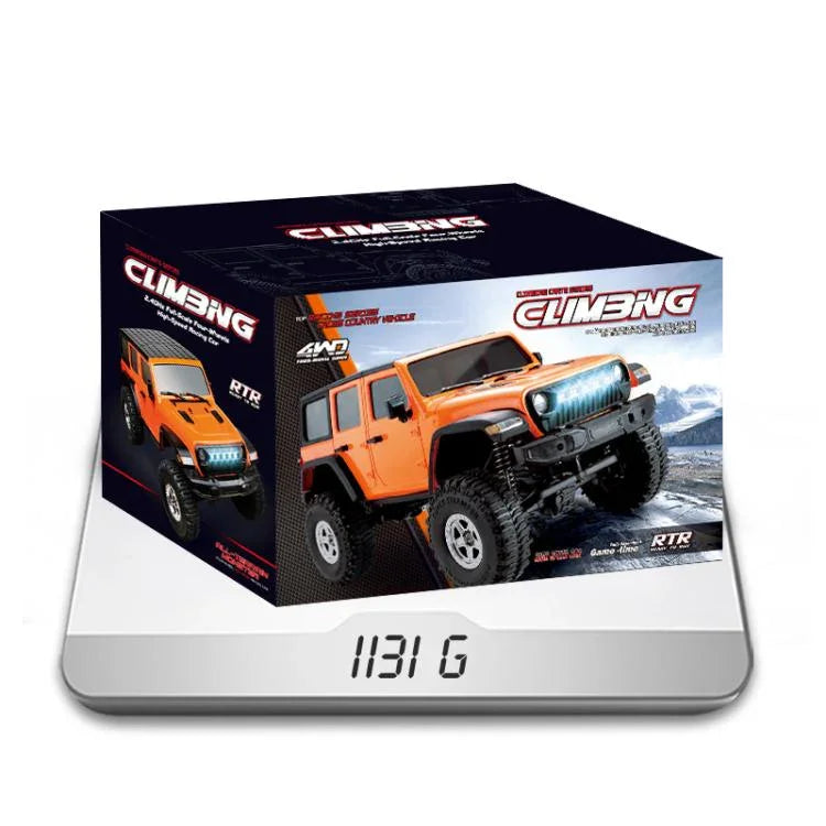 JJR/C C8801 Pro Black Warrior Edition Wrangler Simulation Climbing Remote Control Car
